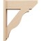 Ekena Millwork 7 1/2-in W x 22-in D x 26-in H Funston Slat Rough Cedar Woodgrain TimberThane Outlooker, Primed Tan OUTUR075X22X26FST24RCPR - alternate 6